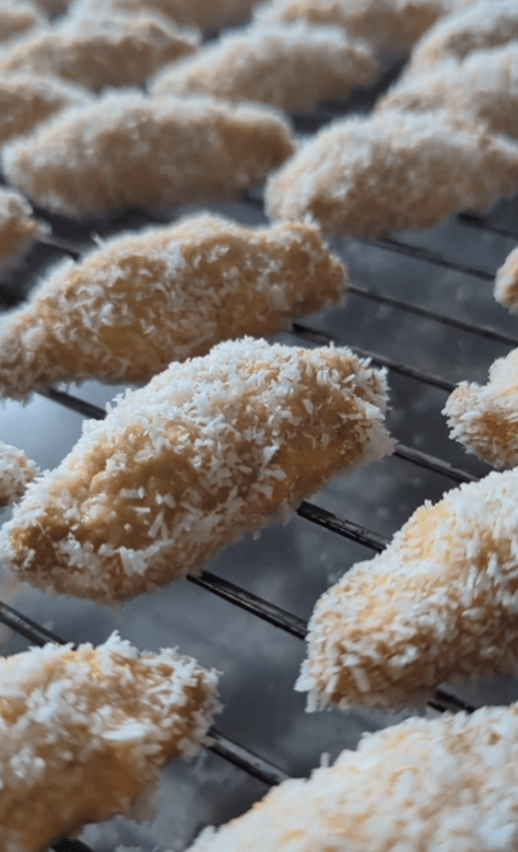 Coconut Covered Cookies