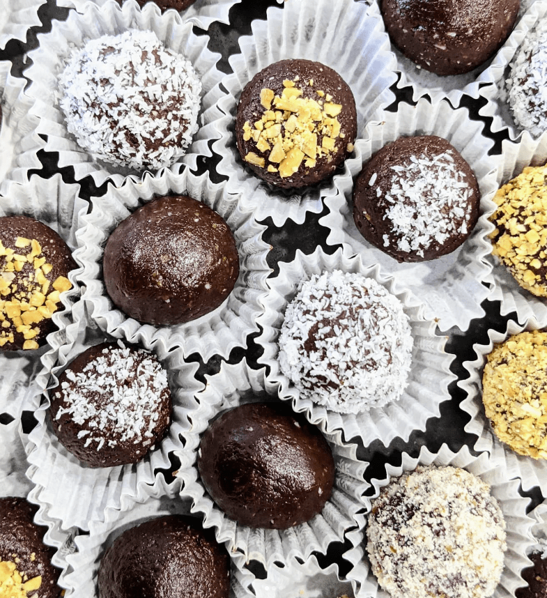 Easy Chocolate Ladoo