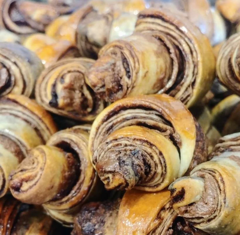 Homemade Nutella Rogalach Recipe with Simple&nbsp;Syrup