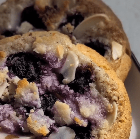 Blueberry Marzipan Almond&nbsp;Cookies
