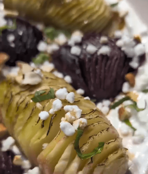 Oven-Baked Beet &&nbsp;Kohlrabi