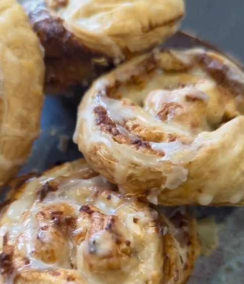 Almond Cream & Apple Puff Pastry&nbsp;Twists