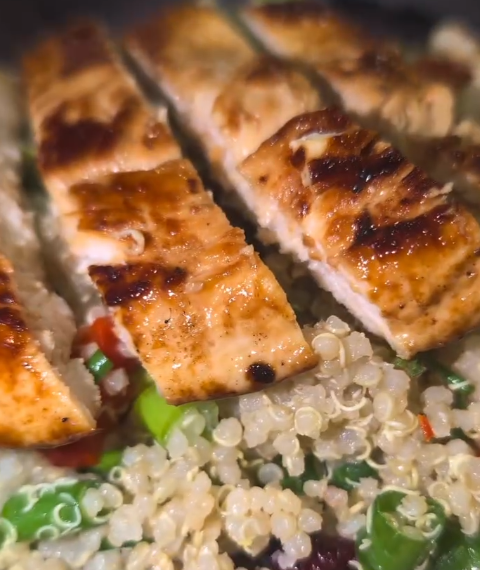 Quinoa Salad with Fresh Herbs &&nbsp;Berries