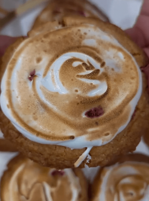 Raspberry Meringue Pie&nbsp;Cookies