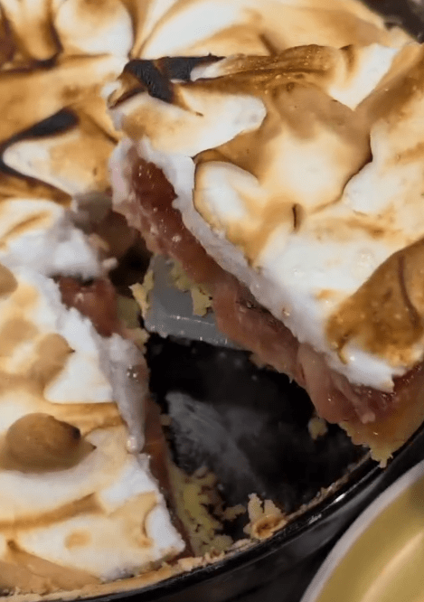 Meringue and Fruit&nbsp;Cake