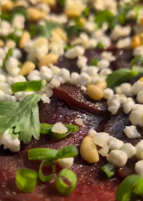 Beetroot Carpaccio with Feta & Balsamic&nbsp;Glaze